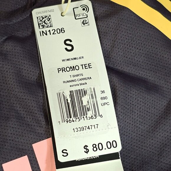 Adidas 2024 Pro Elite Team Running Track Promo Shirt IN1206 - Women's Size S - Picture 3 of 6
